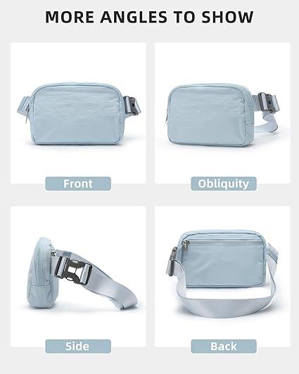 Immagine prodotto Only-Bags.Store Borsa da cintura, marsupio moda impermeabile Mini cintura borsa marsupio per correre