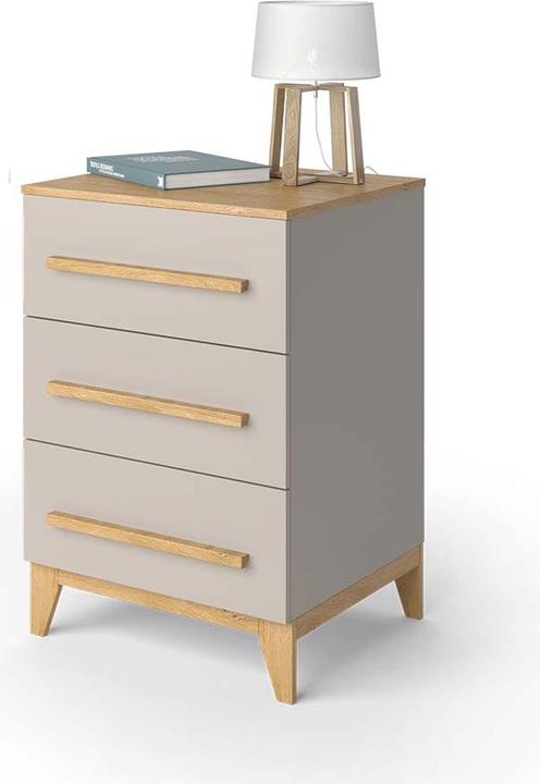 VitaliSpa Kommode Malia, Cashmere-Eiche, 60 x 88 cm