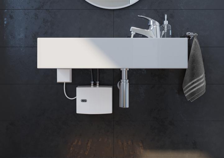 Immagine prodotto AEG Haustechnik MTD 440 Piccolo scaldacqua istantaneo per lavamani, WC ospiti, 4,4 kW, attacco fisso 230 V, non