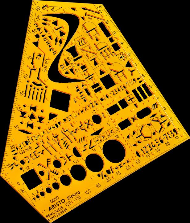 Actual product image Standardgraph Stanowinkel (155 mm)