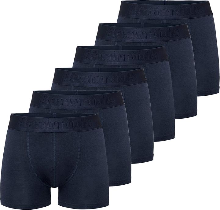 Immagine prodotto Resteröds Confezione da 6 pantaloncini / pantaloni retrò in bambù (S, confezione da 6)