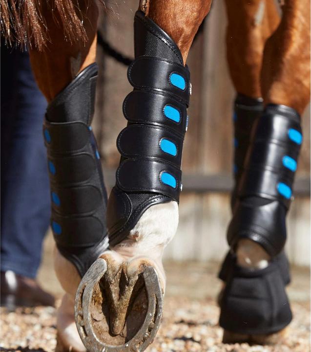 Produktbild Premier Equine hintere gamaschen für pferde hinterbeinschutz air cooled original eventing