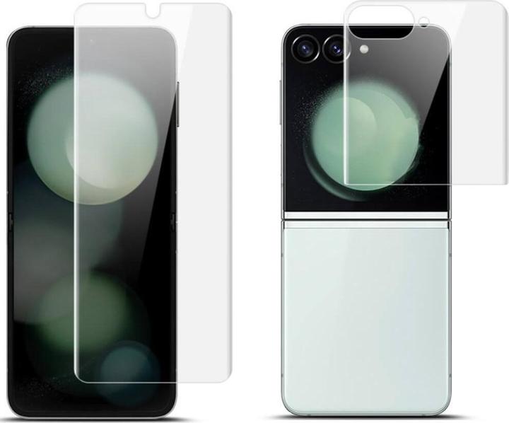 Actual product image Imak Galaxy Z Flip6 - Set Display Protective Film TPU (1 Piece, Samsung Galaxy S21)