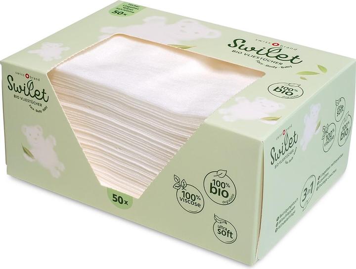 Produktbild Swilet Die Bio-Vliestücher und Windeleinlagen (Monatsbox, 600 Stück)