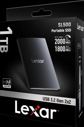 Actual product image Lexar SL500 (1000 GB)