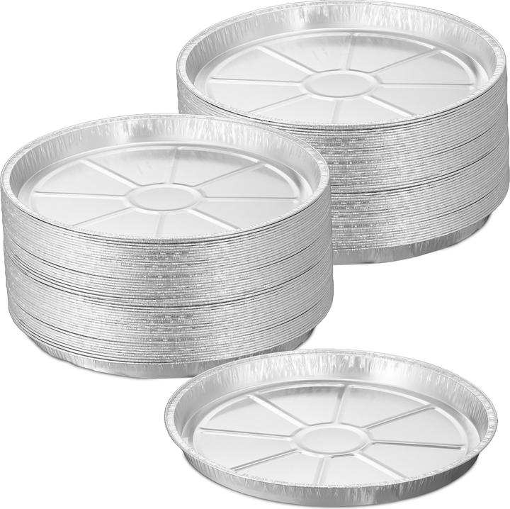 Actual product image Relaxdays 100x aluminium trays