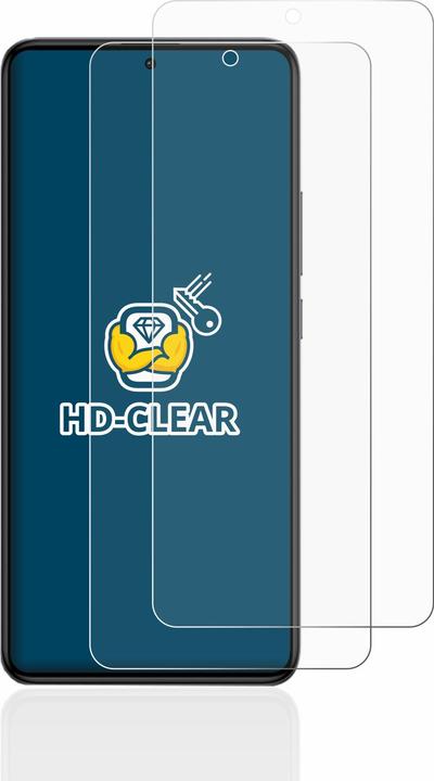 Produktbild BROTECT Schutzfolie Displayschutz Klar (2 Stück, Xiaomi Poco F5 Pro)