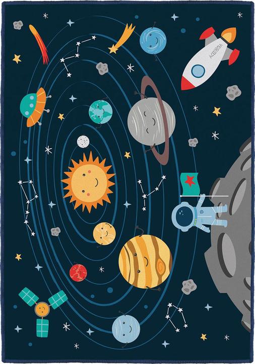 Immagine prodotto Achoka Tappeto da gioco Sistema Solare, 100x150cm (100 x 150 cm)