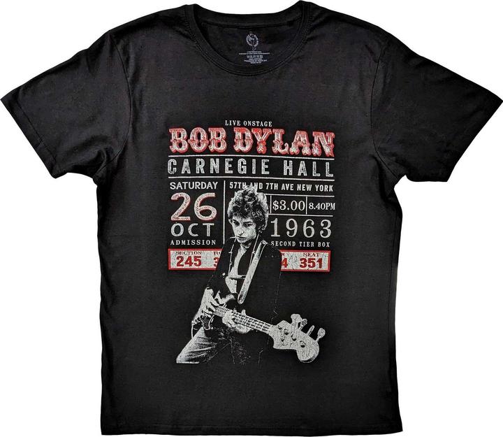 Image du produit BOB T-Shirt unisexe adulte Carnegie Hall '63 en coton (S)