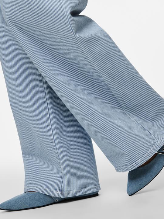 Produktbild Pieces PCBILLO MW GESTREIFTE Wide Fit Jeans (XS)