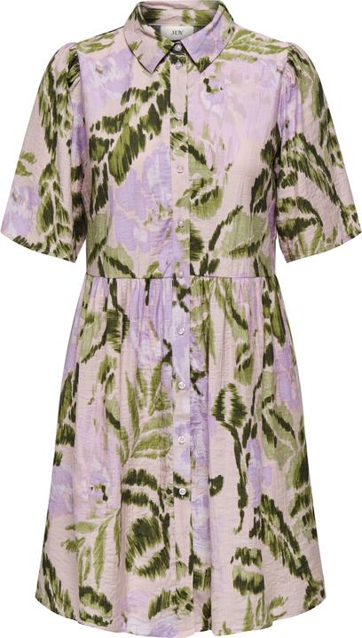 Produktbild JdY Normal geschnitten U-Ausschnitt Voluminöser Armschnitt Kurzes Kleid Kleid (M)