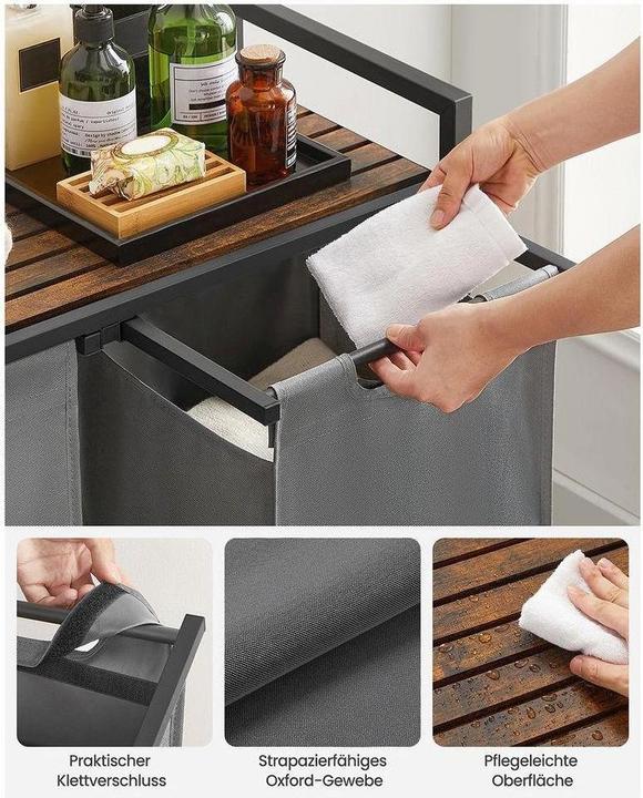 Actual product image Vasagle Laundry (92 l)