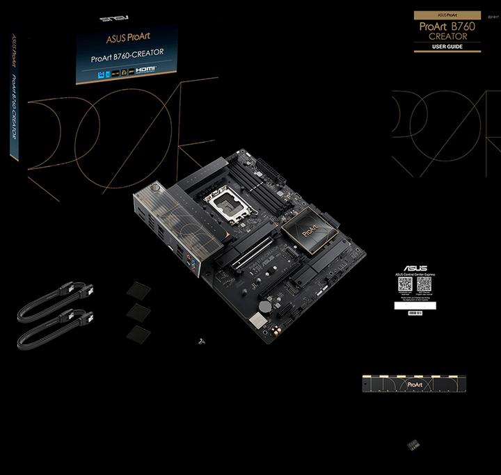 Produktbild ASUS ProArt B760-CREATOR (LGA 1700, Intel B760, ATX)