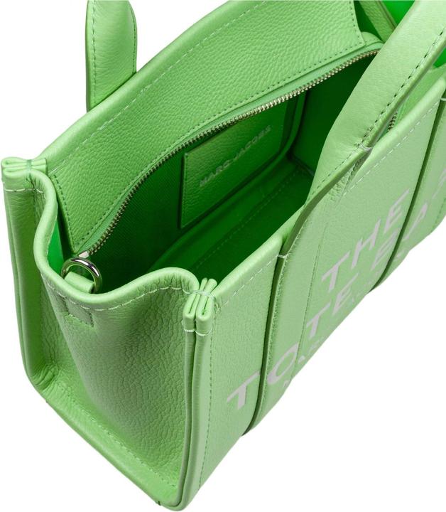 Image du produit Marc Jacobs tote small in leather color mint green