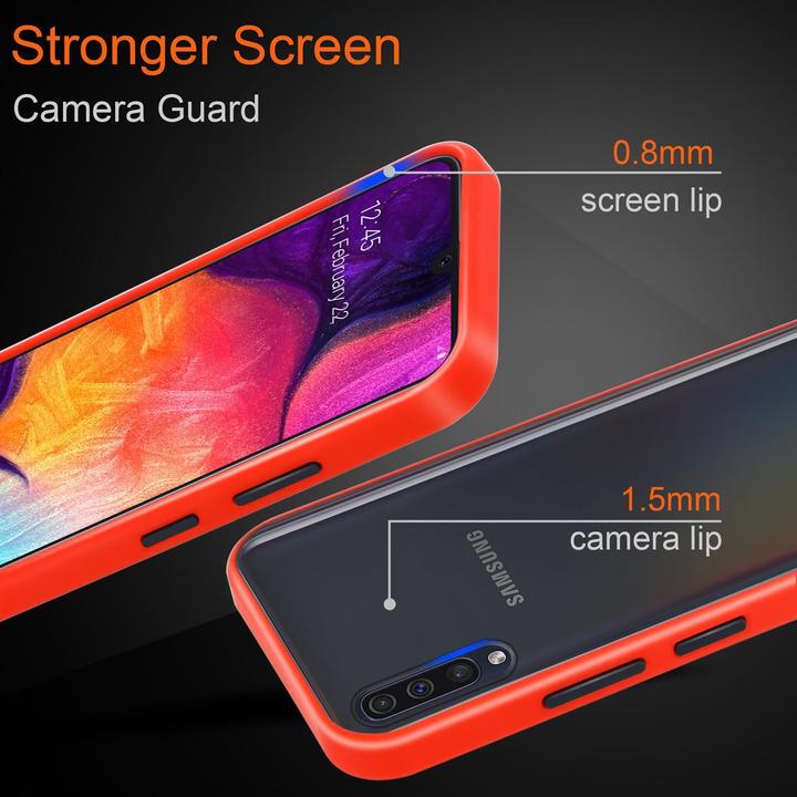 Actual product image Cadorabo Hybrid Matt Cover (Samsung Galaxy A70, Samsung Galaxy A70S)