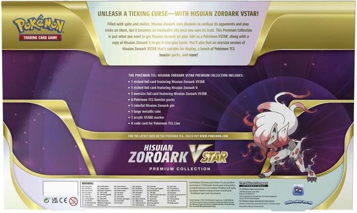 Actual product image Pokémon Hisuian Zoroark Vstar (English, Box Set & Collection)