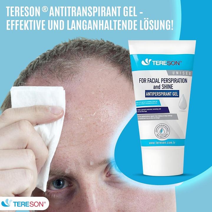 Immagine prodotto Tereson Gel antitraspirante, per la sudorazione del viso, 50 ml (Getto vaporizzato, 50 ml)