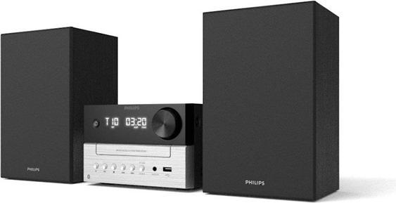 Philips TAM3205M2/12 Mini Stereoanlage schw (Bluetooth, CD player, 1x 18 W)