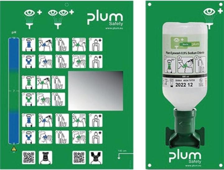 Image du produit Plum Support mural pour lavage oculaire (Accessoires pour trousse de secours)