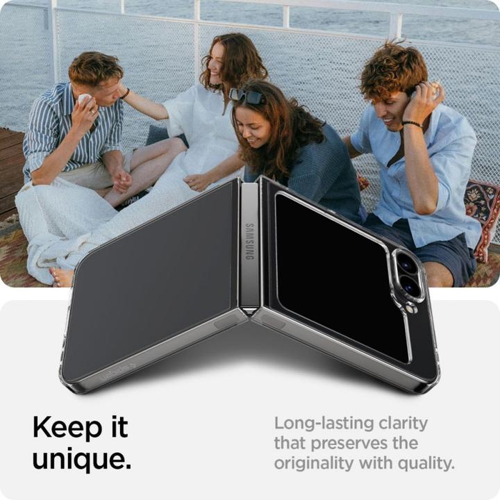 Productafbeelding Spigen Airskin PC Achtercover Transparant Samsung Galaxy Z Flip 6 (Samsung Galaxy Z Flip6)
