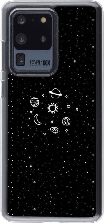 Actual product image PhoneLook Cover transparent Space Doodle (Samsung Galaxy S20 Ultra)