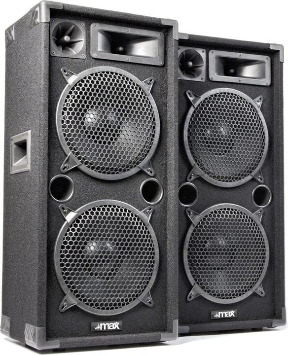Actual product image Skytec MAX210 disco speakerset 2x 10 2000W