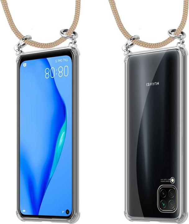 Produktbild Cadorabo TPU Handy Kette SILBER Cover