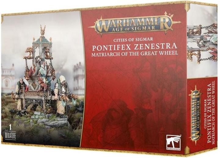Produktbild Games Workshop Warhammer AoS - Cities of Sigmar Pontife Zenestra, Matriarche de la Grande Roue (Kunststoff)
