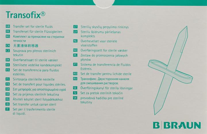 Immagine prodotto B.Braun Cannula a doppio ago per trasferimento Tranosfix, 50 pz.