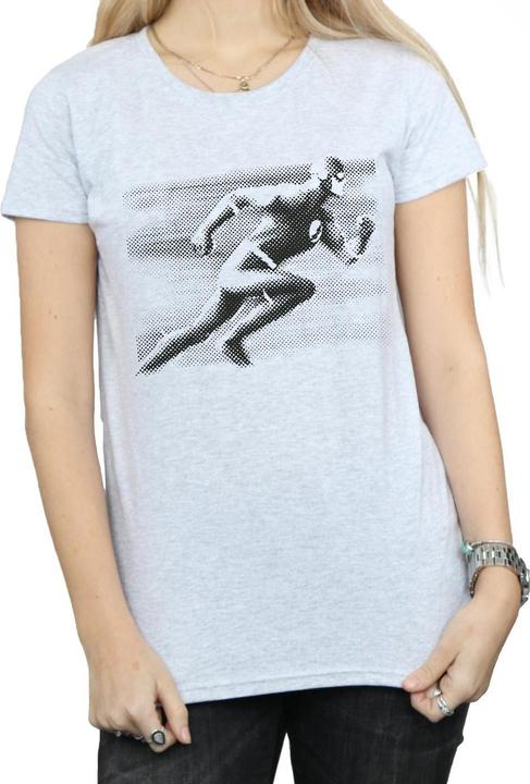 Actual product image Womens/Ladies The Flash Spot Racer Cotton T-Shirt (M)