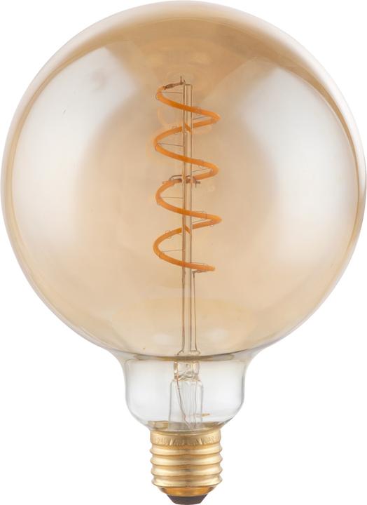 Actual product image Globo LED bulb brass 1xE27 LED Duban (E27, 4 W, 200 lm, 1 x, G)
