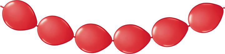 Folat catena palloncini (8 x)