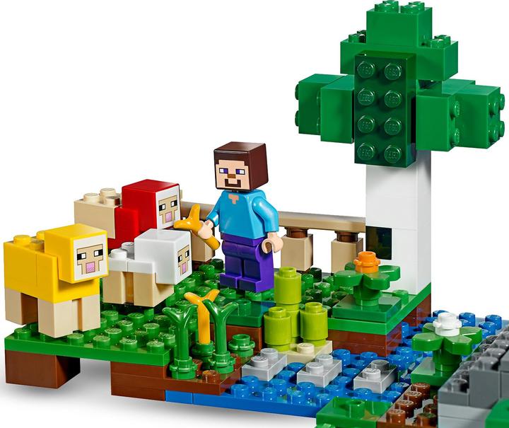 Actual product image LEGO The sheep farm (21153, LEGO Minecraft)