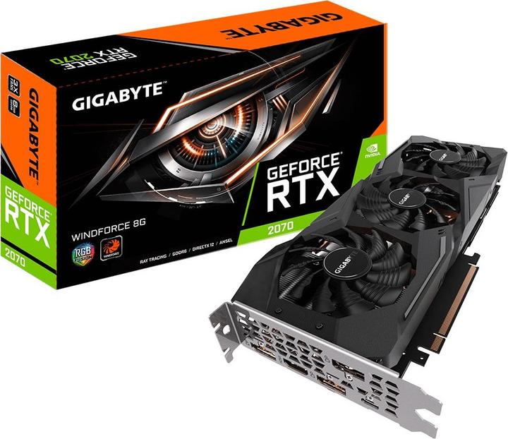 Gigabyte GeForce RTX 2070 Windforce (8 Go)