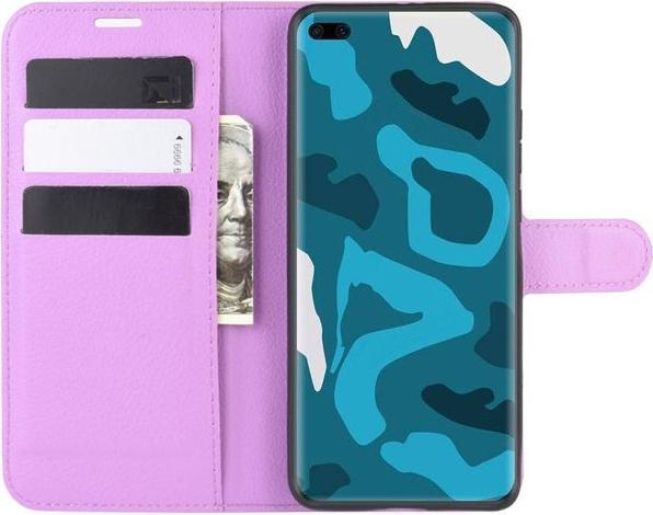 Produktbild MU Classic Litchi Leder Bookcover Series (Huawei P40 Pro+)