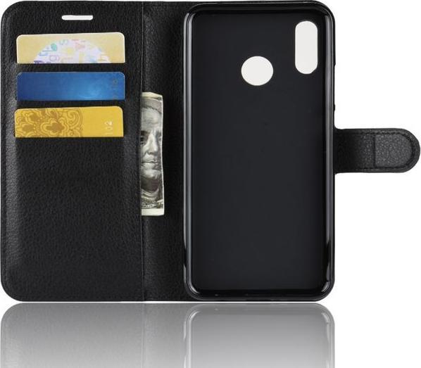 Actual product image MU Classic Litchi Leather Bookcover Series (Huawei P Smart+)