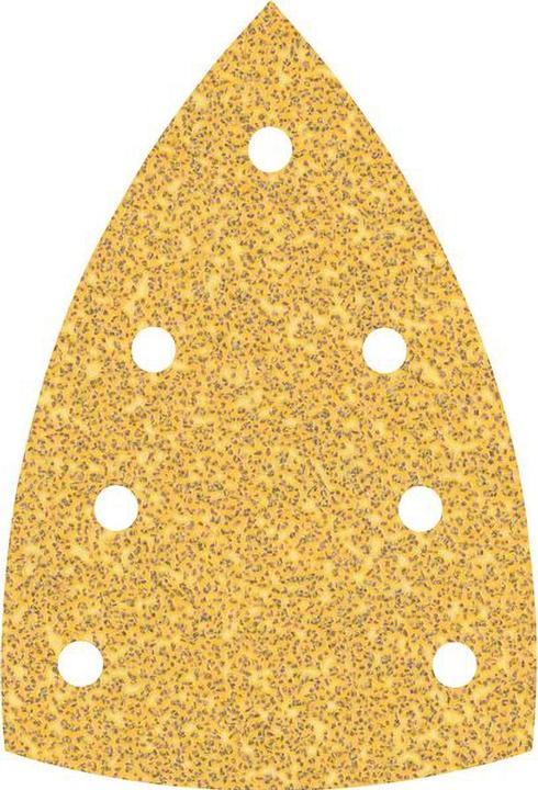 Actual product image Bosch Professional Zubehör Accessories 2608901640 Sandpaper for multi-sander grit 40 (L x (G40)