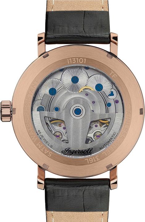 Immagine prodotto Ingersoll 1892 Ingersoll I13101 The Tennessee Automatico 46mm 5ATM (Orologio da polso analogico, 45.50 mm)