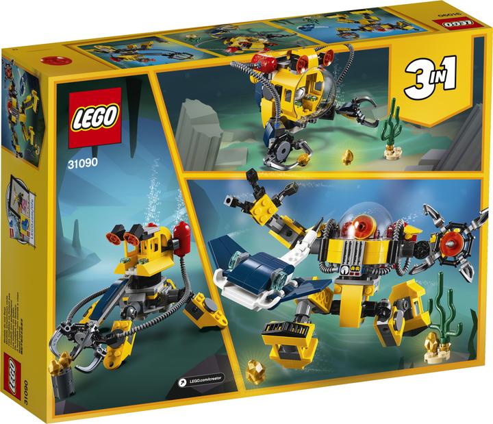 Actual product image LEGO Underwater Robot (31090, LEGO Creator 3-in-1)