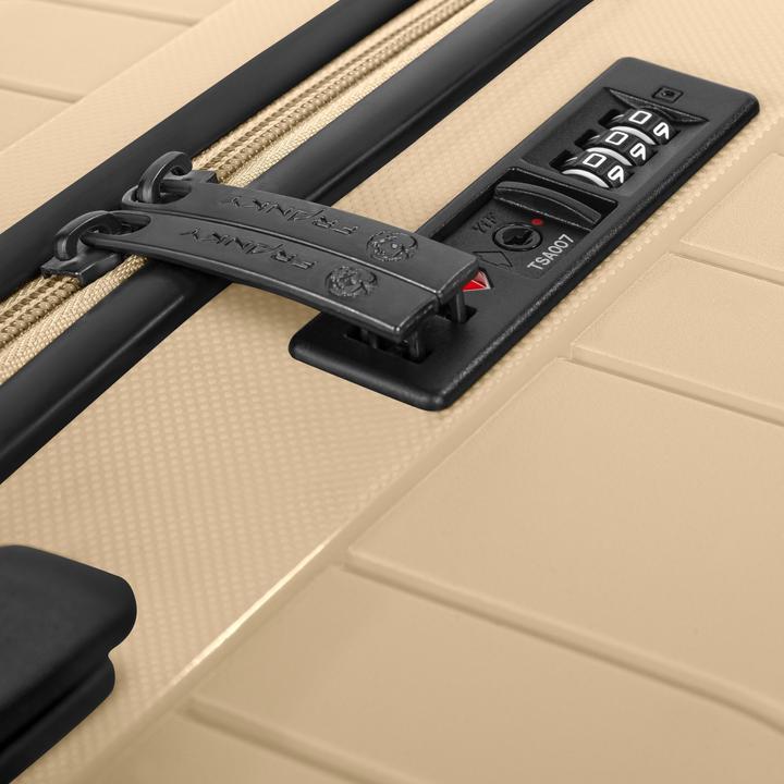 Immagine prodotto Franky Dallas 3.0 Carrello a 4 ruote M 65 cm con piega elastica (74 l, M (50 - 90l))