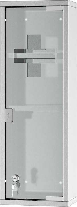 Image du produit Kleankin Armoire à pharmacie avec serrure (20 x 12 x 58 cm)