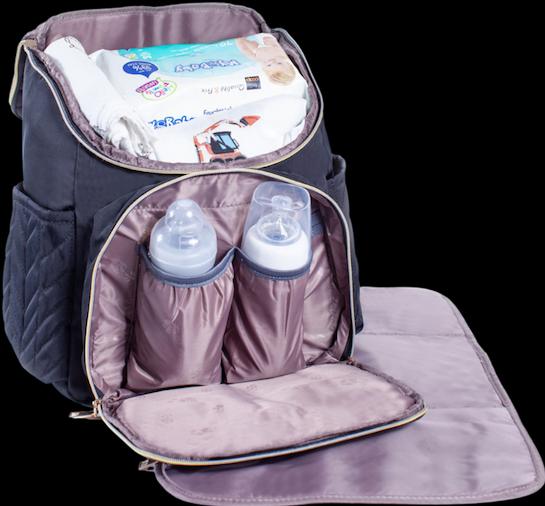 Produktbild Elephbo Wickelrucksack Fuerli Schwarzgold