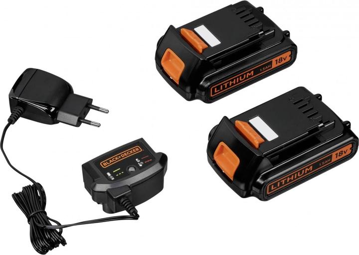 Actual product image Black & Decker BL188KBQW Batterypowered impact wrench (Rechargeable battery operated)