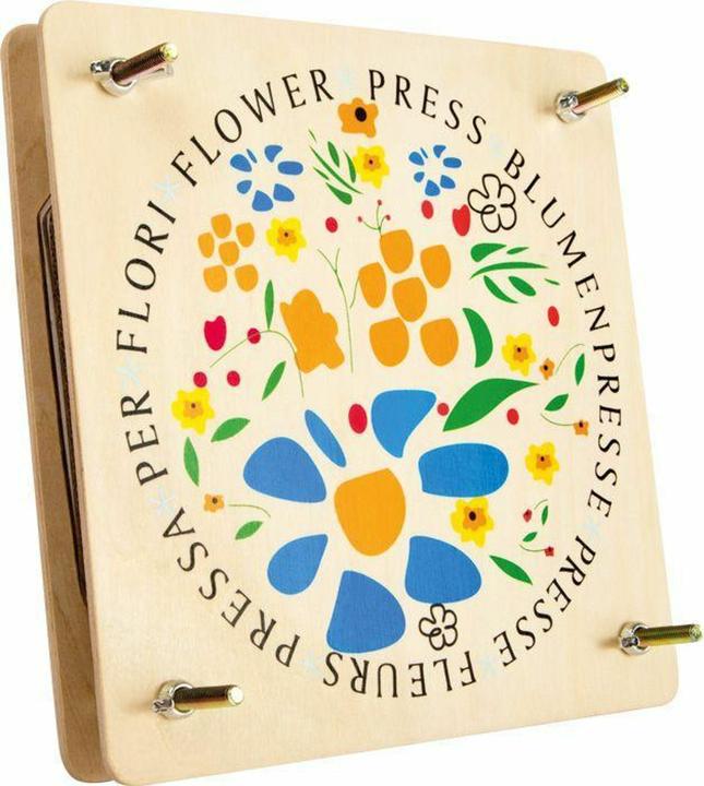 Actual product image small foot Flower press