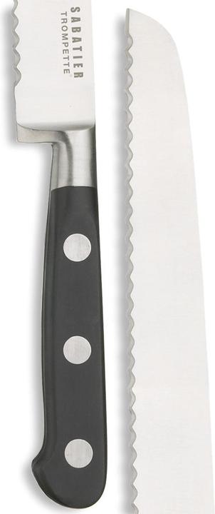 Produktbild Richardson Sheffield SABATIER TROMPETTE Brotmesser, schwarz (20 cm)