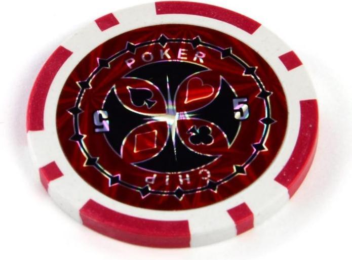 Image du produit Ultimate Poker 25 pièces Chips valeur 5 (Laserchip)