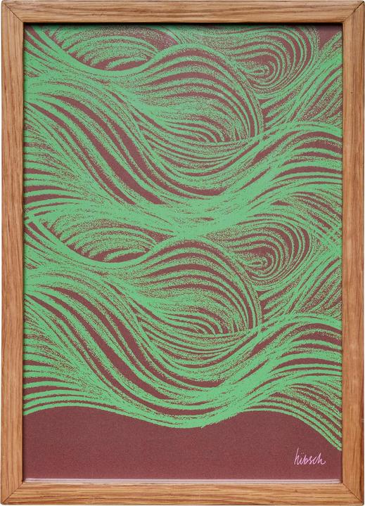 Image du produit Hübsch Hello Frame 21x30 Nature (70 x 140 cm)