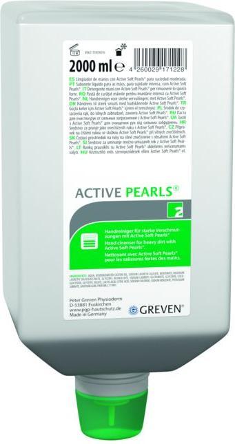 Image du produit Nettoyant pour la peau ® ACTIVE PEARLS (Savon dur, 2000 ml)