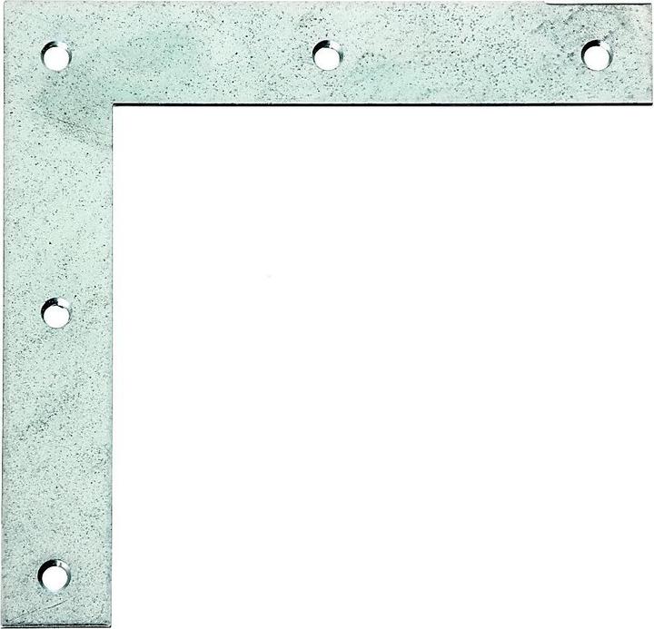 Immagine prodotto Alberts Staffa angolare quadrata 120 x 120 x 20 mm, zincata sendzimir, 1 pz. (Angoli, 40 pz.)