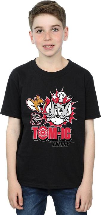 Actual product image Tom & Jerry Boys Tomic Energy T-Shirt (128)